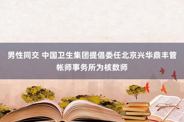 男性同交 中国卫生集团提倡委任北京兴华鼎丰管帐师事务所为核数师